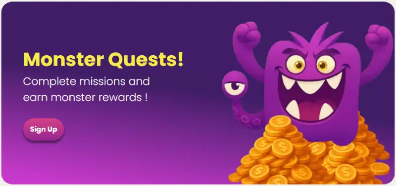 Monster Quests at Slot Monster Casino